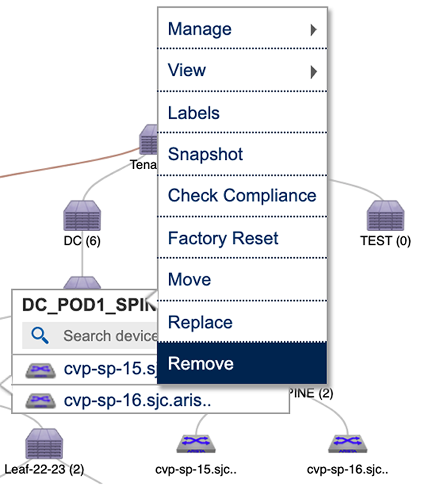 CloudVision Devicelevel Actions Arista